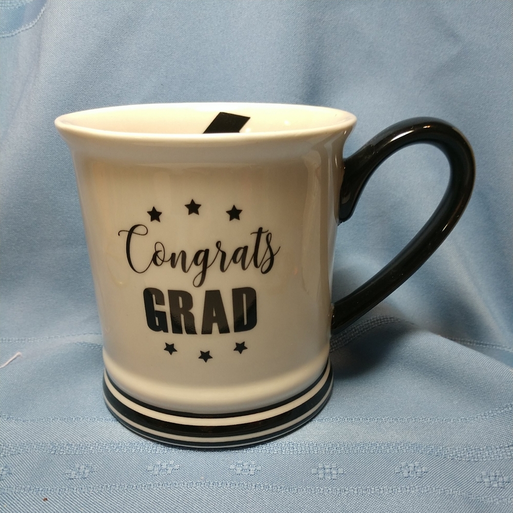 🆕CONGRATS GRAD COFFEE CUP/MUG Microwave and Dishwasher Safe NWOT
